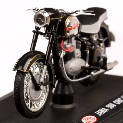 Macheta motocicleta Jawa 500 OHC 1956 scara 1-18 negru