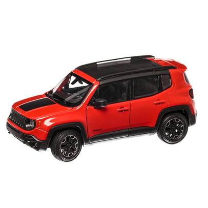 Jeep Renegade Trailhawk 2018, macheta auto, scara 1:24, portocaliu, Welly
