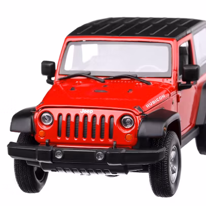 Macheta auto JEEP Wrangler 2007 rosu 1:24