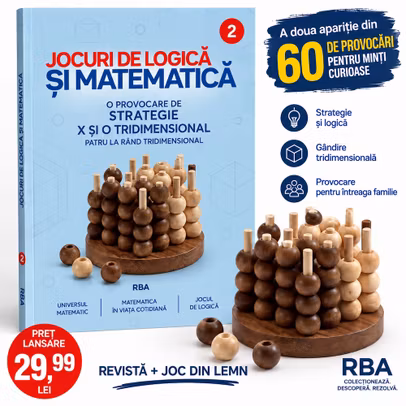 Jocuri de Logica si Matematica Nr.2 X si O Tridimensional RBA