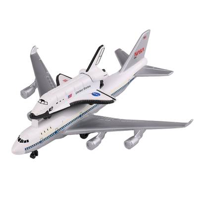 Jucarie avion Boeing 747 cu naveta spatiala pentru lansare scara 1-500