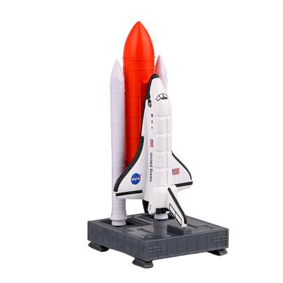 Jucarie Naveta spatiala pe rampa de lansare scara 1-500