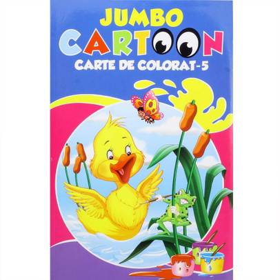Jumbo cartoon - Carte de colorat nr. 5