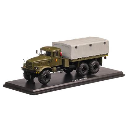 KrAZ 255B1 1994, macheta camion, scara 1:43, verde olive , Premium ClassiXXs