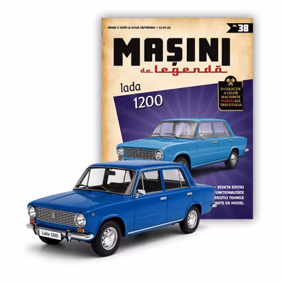 Lada 1200 albastru macheta auto 1:43 Masini de Legenda Nr 38 DeAgostini