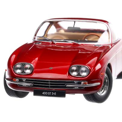 Lamborghini 400 GT 2+2 1965, macheta auto scara 1:18, rosu, KK Scale