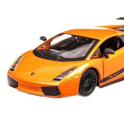 Lamborghini Gallardo Superlegerra 2003, scara 1:24, portocaliu metalizat, Bburago