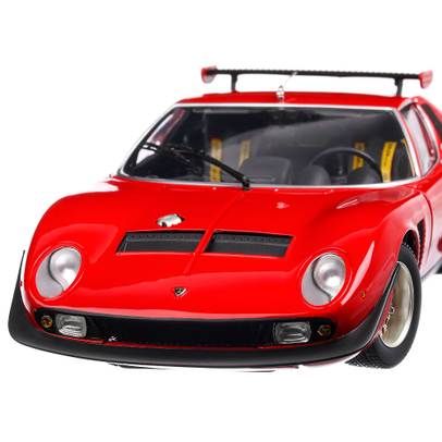 Lamborghini Miura SVR 1971, macheta auto scara 1:18, rosu, Kyosho