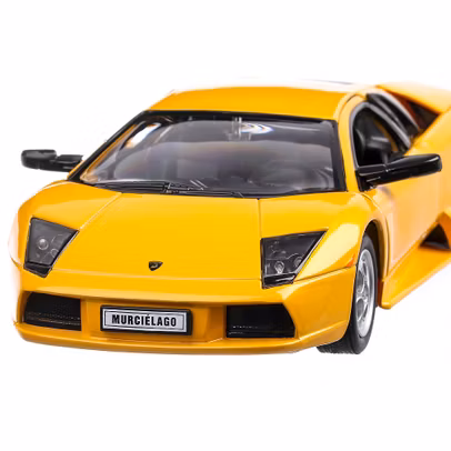 Lamborghini Murcielago 2010, macheta auto, scara 1:24, galben, Welly