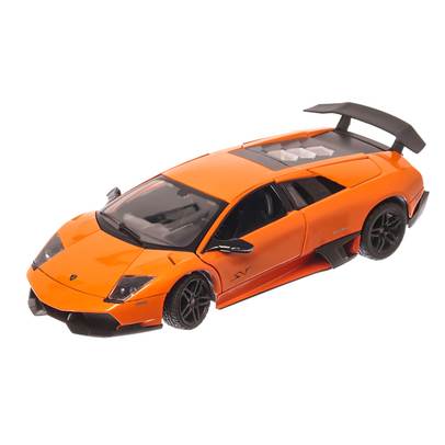 Lamborghini Murcielago LP670-4 2010, macheta auto scara 1:24, portocaliu, Rastar