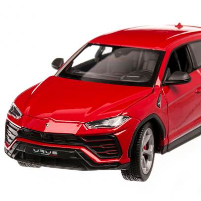 Lamborghini Urus 2018, macheta SUV  scara 1:24, rosu, Welly