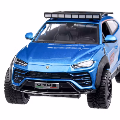 Lamborghini Urus #63 2018, macheta auto scara 1:24, albastru, Maisto