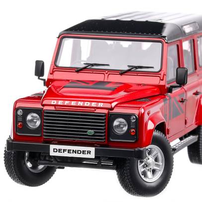 Land Rover Defender 110  1983, macheta suv, scara 1:18, rosu, Dorlop