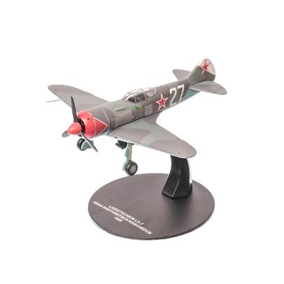 Macheta avion Lavotschkin La-7 Ivan Nikitovich Kozhedub 1945, scara 1:72, camuflaj, Atlas