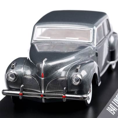 Lincoln Continental 1941, scara 1:43, gri metalizat, GreenLight