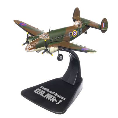 Macheta avion Lockheed Hudson Gr.Mk.I 1940, scara 1:144, camuflaj, Atlas
