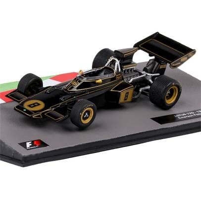 Macheta monopost F1 Lotus 72D #8 Emerson Fittipaldi World Champion 1972 1:43 