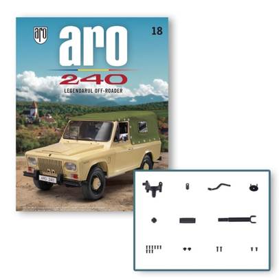 Macheta ARO 240 kit construibil 1:8 Hachette ed.2025 nr. 18