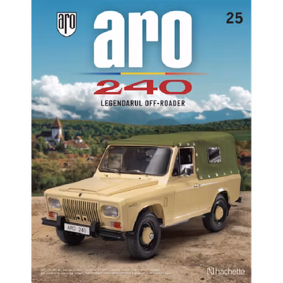 Macheta ARO 240 nr.25 – kit de construit 1:8 Hachette