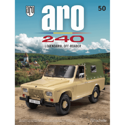 Macheta ARO 240 Nr.50 Kit Construibil 1:8 Hachette 2025