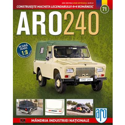 Macheta ARO 240 kit construibil Eaglemoss nr. 71- coperta