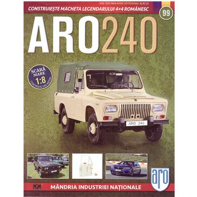 Macheta ARO 240 kit construibil Eaglemoss nr. 99