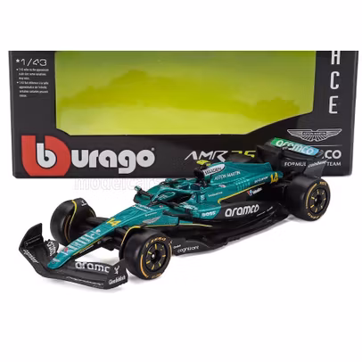 Macheta Aston Martin AMR25 Fernando Alonso #14 2025 1:43 Bburago