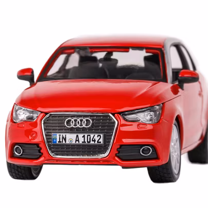 Macheta auto Audi A1 rosu 1:24