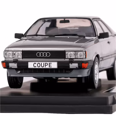 Macheta auto Audi Coupe GT 1980 scara 1-18 gri