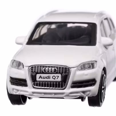 Macheta auto Audi Q7 2011 scara 1:43 alb Bburago