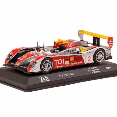 Macheta auto Audi R10 TDI Turbo V12 No.2 2008 Le Mans 24h 1-43