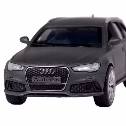 Macheta auto Audi RS6 scara 1:36 gri mat