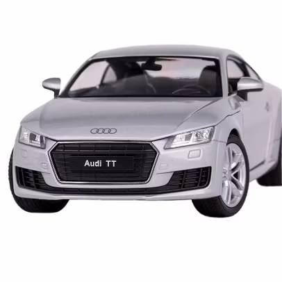 Macheta auto Audi TT (8S) 2014 argintiu scara 1:24
