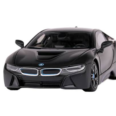 Macheta auto BMW i8 Coupe 2017 scara 1:24 negru