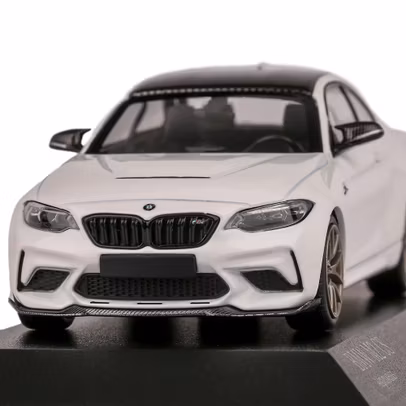 Macheta auto BMW M2 CS 2020 alb 1:43 Minichamps