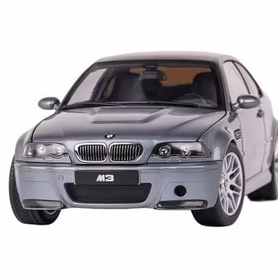 Macheta auto BMW M3 CSL E46 2003 Limited Edition gri metalizat 1:18