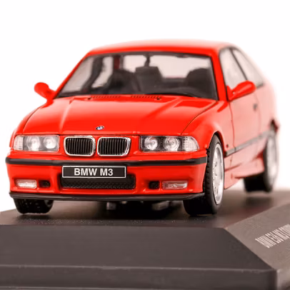 Macheta auto BMW M3 E36 1999 rosu 1:43-2