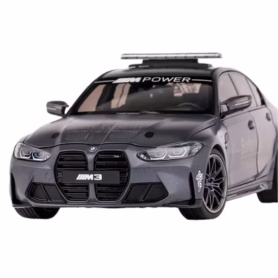 Macheta auto BMW M3 Safety Car Moto GP 2020 gri 1:18 Minichamps