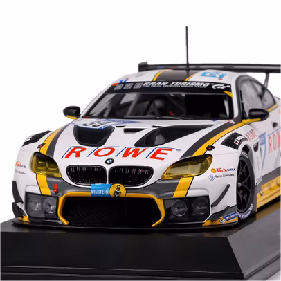 Macheta auto BMW M6 GT3 2016 Rowe Racing 1:18 Minichamps
