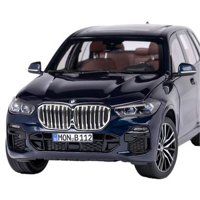 Macheta auto BMW X5 2019 scara 1:18 albastru Norev