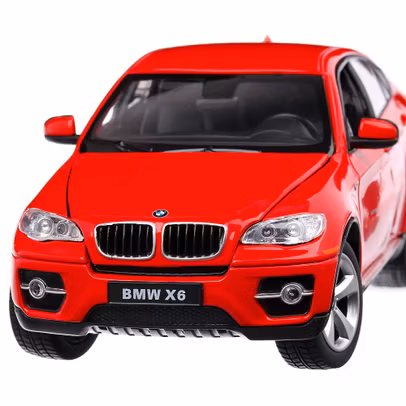 Macheta auto BMW X6 2009 rosu 1:24