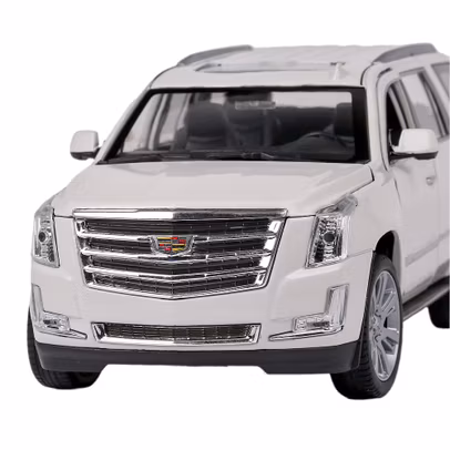 Macheta auto Cadillac Escalade 2017 scara 1:24 alb