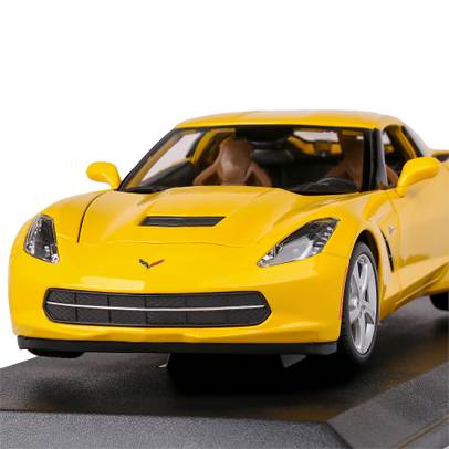 Macheta auto Chevrolet Corvette Stingray-C7 2014 galben