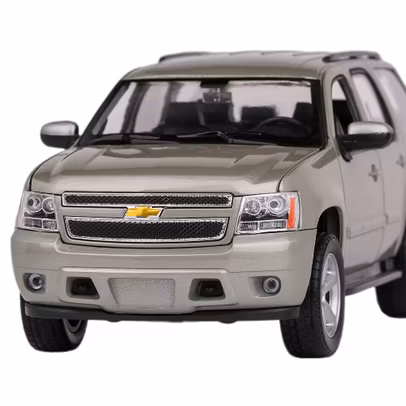 Chevrolet Tahoe 2008, macheta SUV, scara 1:24, bej metalizat, Welly