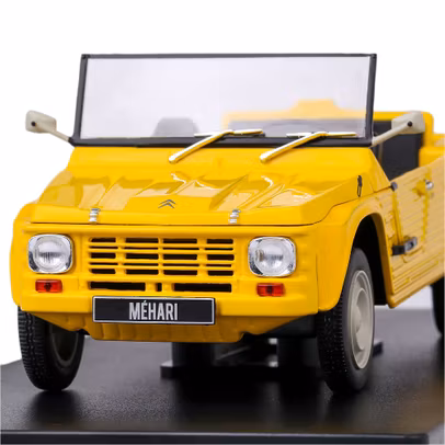 Macheta auto Citroen Mehari 1970 scara 1:24 galben