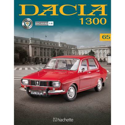 Macheta construibila Dacia 1300 scara 1:8 Hachette - Nr.65