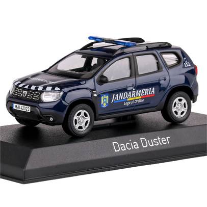 Macheta auto Dacia Duster Jandarmeria Romana scara 1:43