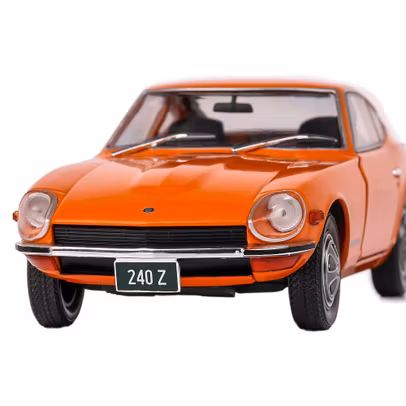 Macheta auto Datsun 240Z 1969 RHD portocaliu 1:24
