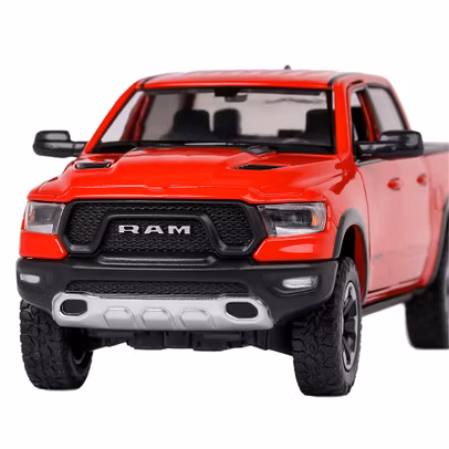 Macheta auto Dodge RAM 1500 Crew Cab Rebel rosu 2019