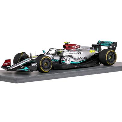 Macheta auto F1 Mercedes AMG W13E #44 Hamilton 2022 1:18 Spark